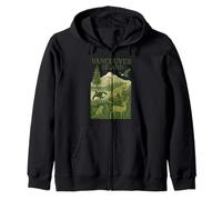 Île de Vancouver Vintage Sweat à Capuche