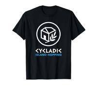 Île des Cyclades en Grèce Voyage en mer Égée T-Shirt