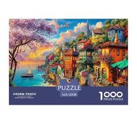 Île d'Okinawa Puzzle 1000 Piece pour Adultes Enfant, Puzzle 1000pcs Jeu Éducatif Défi Jouet Jeu D'adresse pour Toute La Famille 52x38cm/1000pcs