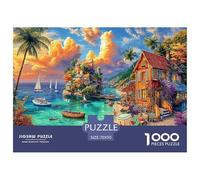 Île d'Okinawa Puzzle 1000 Pièces des Puzzles Difficiles Adaptés Aux Adultes Et Aux Enfants, Jeu De Défi Intellectuel 70x50cm/1000pcs