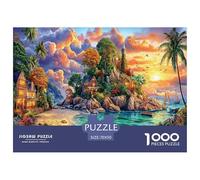 Île d'Okinawa Puzzle 1000 Pièces Difficile pour Adults Adolescents Et Enfants Puzzles, Jeu De Défi Intellectuel 70x50cm/1000pcs