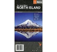 Île du Nord - Nouvelle-Zélande 1:1 000 000