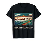 Île-du-Prince-Édouard Canada Vintage Coastal Travel Design T-Shirt