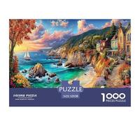 Île-du-Prince-Édouard Puzzle 1000 Pièces pour Tous Âges - Jeu Éducatif en Papier Recyclé, Défi Et Décoration pour La Maison 52x38cm/1000pcs