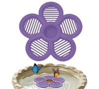 Île flottante - Abreuvoir d'eau en forme de fleur, distributeur d'eau, pour une utilisation dans votre propre jardin, sur l'étang, à la piscine, à la ferme et même à la fontaine
