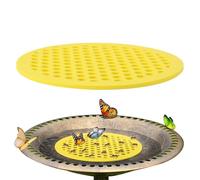 Île flottante d'abeilles, station d'arrosage pour papillon, abreuvoir en forme de nid d'abeille jaune, station d'eau flottante pour jardin, cour, balcon