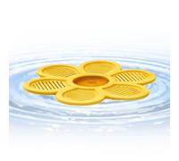 Île flottante pour abeilles Distributeur d'eau flottant en forme de 19,5 cm