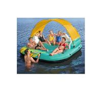 Île gonflable pour 5 personnes Sunny Lounge 291x265x83 cm, flotteur de piscine, île de fête,, transat de piscine 3202599