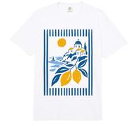 Île Grecque Méditerranée Grèce Esthétique Comfort Colors Adult Heavyweight T-Shirt