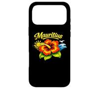 Île Maurice Tropical Beach Flower Island Coque pour iPhone 17 Pro Max