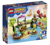 LEGO Jeu de construction Sonic 76992 – L'île de sauvetage d'Amy – 6 figurines (Tails & Crabmeat)