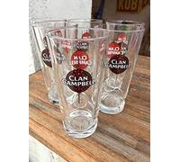ileauxtresors 6 Verres à Whisky Clan Campbell Conique