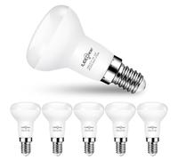 ILEEDear Ampoule LED E14 Blanc Chaud, 7W Équivalent 58W, CRI>90 770LM 2700K, Ampoule Spot, Non Dimmable - Lot de 6
