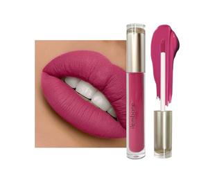 Ilembane Rouge à lèvres liquide rose pêche durable, résistant aux taches et à la transmission, formule velours imperméable et non voyageur, 50 ml
