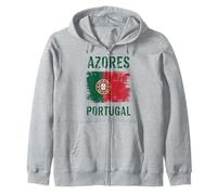 Iles Açores Drapeau Portugal I Love Portugal Souvenir Sweat à Capuche