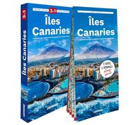 Iles Canaries - Guide + Atlas + Carte Laminée 1/150 000