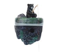 Iles flottantes décoratives pour aquariums, grottes, cachettes de pêche, décorations amusantes pour les cachettes de pêche aux crevettes Bettas