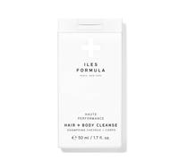 ILES FORMULA - Mini nettoyant pour cheveux et corps haute performance : nettoie et nourrit en douceur les cheveux et le corps (sulfate et silicone)