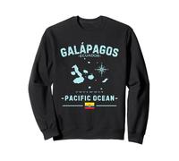 Iles Galápagos Equateur Océan Pacifique Charles Darwin GPS Sweatshirt