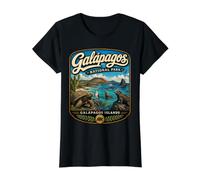 Îles Galápagos Équateur Vintage Wildlife Travel T-Shirt Graphique avec Valeur