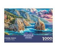 Îles Galapagos Puzzle 1000 Pièces, Puzzles Difficiles Adaptés Aux Adultes Et Aux Enfants, Jeu De Défi Intellectuel 38x26cm/1000pcs