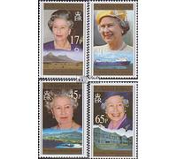 îles malouines 668-671 (complète.Edition.) 1996 Queen Elizabeth ii. (Timbres pour les collectionneurs)