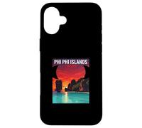 Îles Phi Phi Thaïlande Coucher de Soleil Coque pour iPhone 16 Plus