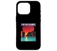 Îles Phi Phi Thaïlande Coucher de Soleil Coque pour iPhone 16 Pro