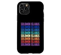 Îles Salomon colorées Coque pour iPhone 11 Pro
