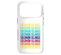 Îles Salomon colorées Coque pour iPhone 17 Pro