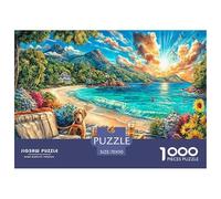 Îles Seychelles Puzzle 1000 Pièces Difficile pour Adults Adolescents Et Enfants Puzzles, Jeu De Défi Intellectuel 70x50cm/1000pcs