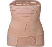 ILESTDG Ceinture Post-Partum 3-en-1 - Ventre, Taille & Hanches Bloomommy De Poids Brûler La Graisse Forme Du Corps Avec Coussin Chauffant (Rose)
