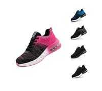 ILESTDG Chaussures De Sécurité Professionnelles Haute Résistance - Protection Anti-Choc Et Confort Optimal pour Les Métiers Exigeants (Rose,42)