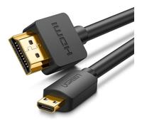 ILF® Micro HDMI 4K-60Hz 3D effet Micro Mini HDMI vers HDMI câble mâle vers mâle pour GoPro Sony projecteur Mini HDMI 1m