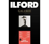 Ilford 2004033-carta Photo (Gold Fibres Gloss, A2, Blanc, 25 Feuilles