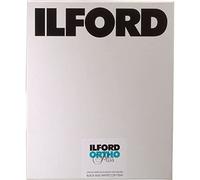Ilford Commercial Ortho Plus Noir et blanc Orthochromatique copie film ISO 40/80, 8 x 10-25 feuilles