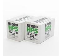 Ilford Film d'impression Noir et Blanc HP5 Plus, Noir et Blanc, 35 mm, ISO 400, 36 Poses 2-Pack