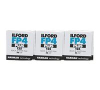 Ilford FP4 125asa Lot de 3 pellicules 35 mm