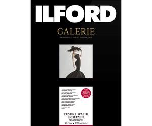Ilford GALERIE Tesuki-Washi Echizen Warmtone 90 - A3+ bord roulé, 10 Drap