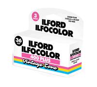 Ilford Ilfocolor 400+ ISO 135 mm / 36 exp, lot de 3 tons vintage | ✅ Livraison gratuite à partir de 100 €