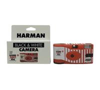 Appareil photo jetable HARMAN Noir & Blanc Ilford XP2 Flash - 400 ISO - 27 poses - Vendu par 10