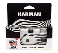 Appareil photo jetable HARMAN Noir & Blanc Ilford XP2 Flash - 400 ISO - 27 poses