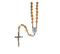 ilhorin Chapelet Perles translucides Ambre - Livraison Gratuite