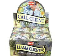 Ilhorin Encens en cônes Hem Attire Clients ou Call Client - Lot de 3 boites de 10 cônes - Livraison Gratuite