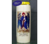 ilhorin Neuvaine ou Lampe de sanctuaire avec prière - Saint Gabriel - Lot de 2 - Livraison Gratuite
