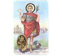 Ilhorin Saint Expédit - Carte poinçon Style médaille avec prière - Livraison Gratuite