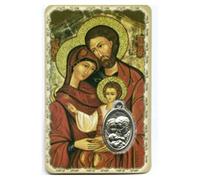 Ilhorin Sainte Famille - Carte médaille avec prière - Livraison Gratuite