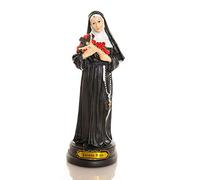 ilhorin Statuette Sainte Rita en résine Peinte à la Main 20cm (Statue - Statuette)