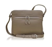 ili New York 6333 Sac à main en cuir, taupe, Taille unique