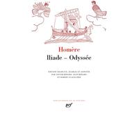Homère – Iliade - Odyssée – Récit – Gallimard – Relié